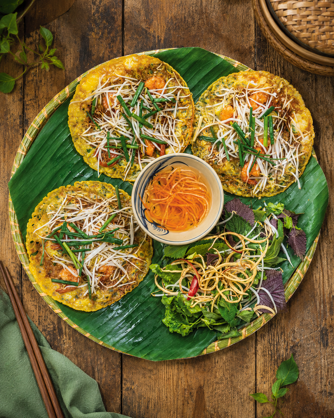 Bánh Xèo Tôm Nhảy