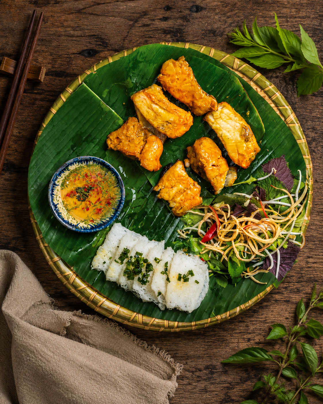 Mẹt Cá Nướng