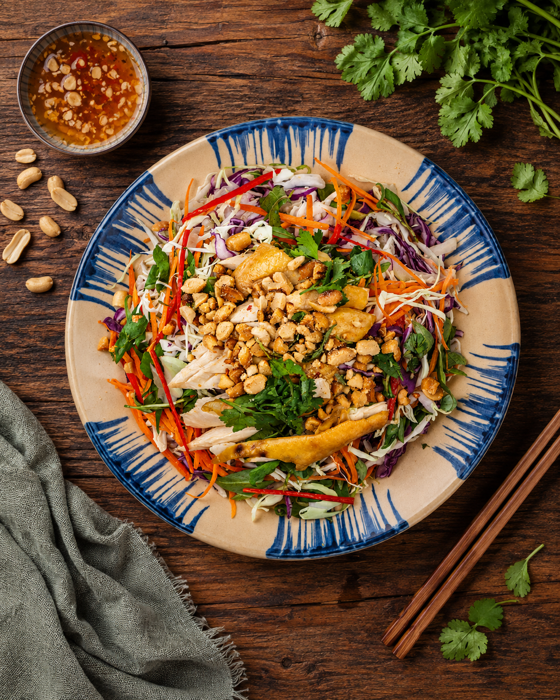Nộm Gà Bắp Cải