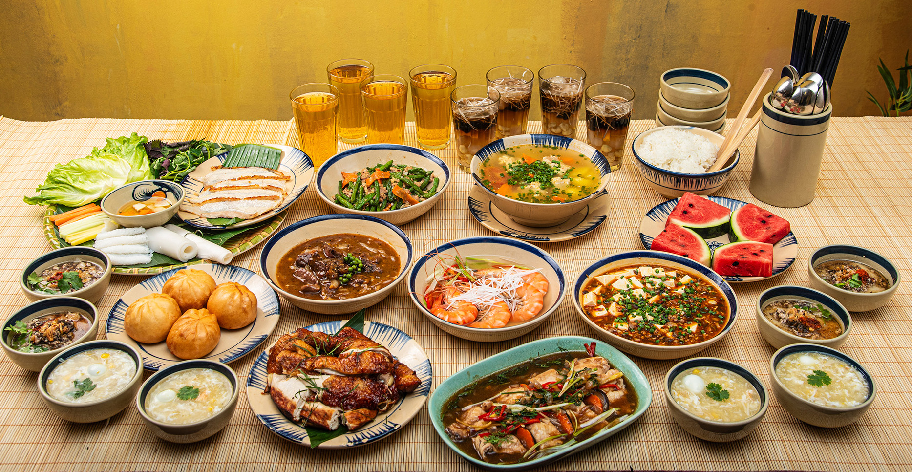 Set menu dành cho khách đoàn
